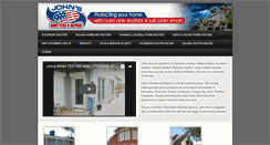 Desktop Screenshot of johns-hurricane-shutters.com